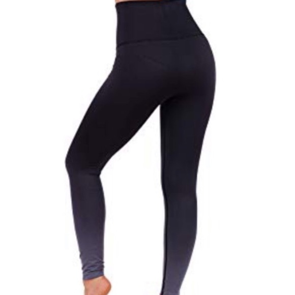 Ombré Style Compression Leggings High Waisted rise - Picture 4 of 4